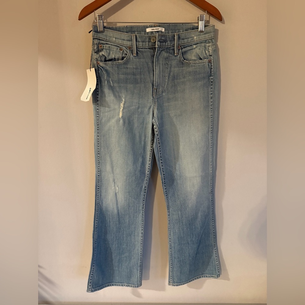 GRLFRND Light Blue Flare Jeans‎ NWT size 27